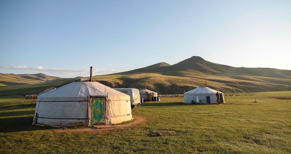 אוהלים מונגולים